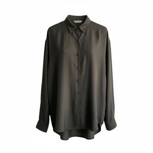 EUC Prianixa’s Collection Black Long Sleeve Button Down Shirt/Top -Size 3XL